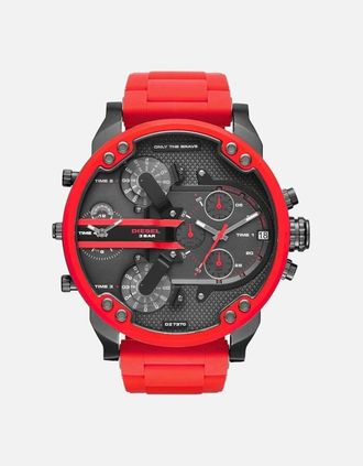 Diesel Mens Diesel DZ7370 Gunmetal Dial Quartz Mens Watch - Black