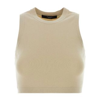 Max Mara Dames, Tops, Beige, Maat: XS