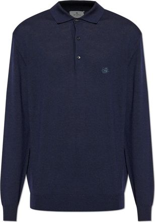 Etro Hombre, Camisetas, Azul, Talla: 2XL