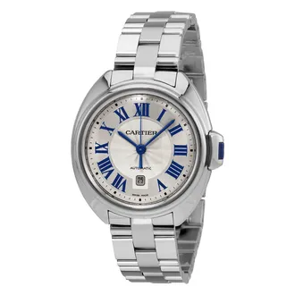 Cartier Pre-owned Pre-owned Cartier Cle Automatic Ladies Watch WSCL0005