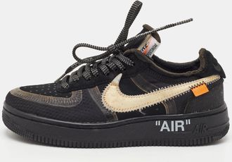 Off-white X Nike Black Air Force 1 Low