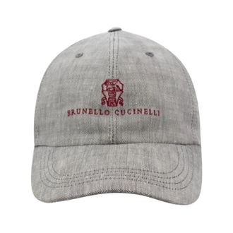 Brunello Cucinelli Uomo, Accessori, Grigio, M, new