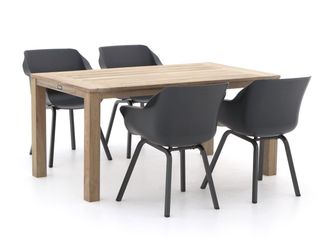 Hartman Hartman Sophie Element/ROUGH-S 160cm dining tuinset 5-delig