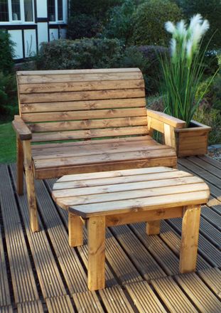 Charles Taylor Trading Deluxe Bench Set in Brown