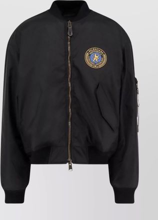 Balenciaga oversized down jacket with ribbed accents