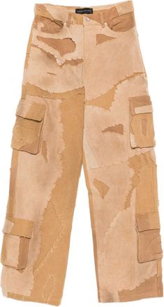 Who Decides War by Ev Bravado Jeans con design patchwork - Toni neutri