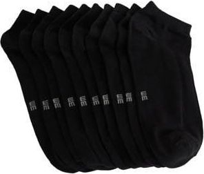WE Fashion sneakersokken - set van 10 zwart