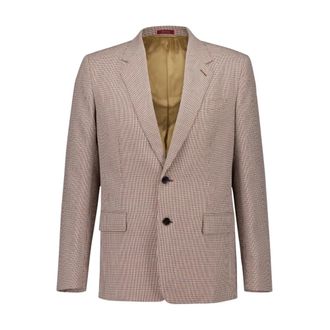 Gucci Jacket - male - Gucci - Blazers - Beige - L - Suits