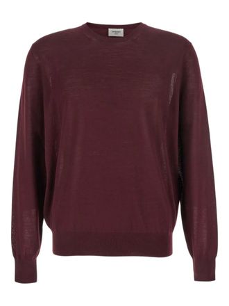 Saint Laurent crew-neck cashmere sweater - men - Cashmere - M - Red