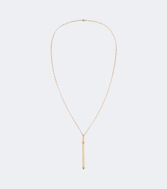Saint Laurent Cassandre pendant necklace