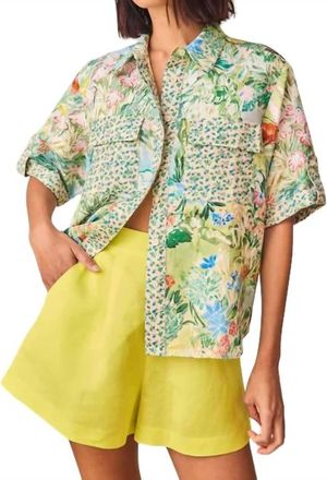 Hunter Bell Ashton Shorts In Lime