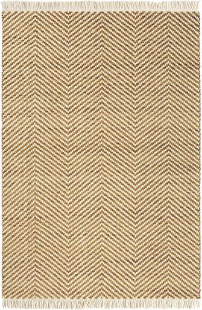 Brink & Campman Handgewebter Designer Teppich Atelier Twill Beige - aus 100% reiner Schurwolle