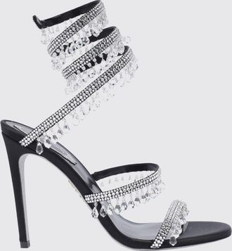 Rene Caovilla Sandalo Chandelier Rene Caovilla in raso con strass e pendenti