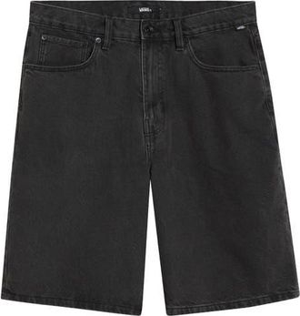 Vans Check-5 Baggy Denim Shorts in Washed Black at Nordstrom, Size 32