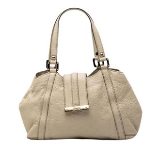 Gucci Pre-owned Handbags, female, White, Size: ONE SIZE Pre-owned The New Ladies Tote