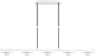 Fabrilamp Fabrilamp - Lampara Ciudad Del Cabo 5l 30w 4000k Blanco/plata Regx104x15 Cm 2400 Lm