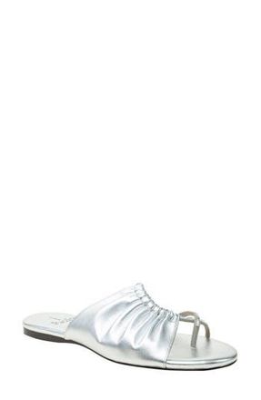 Linea Paolo Lane Toe Loop Sandal in Silver/Grey at Nordstrom Rack, Size 9.5