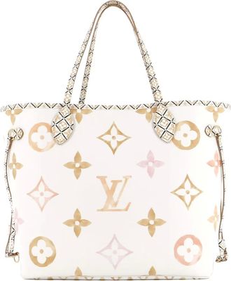 Louis Vuitton Neverfull NM By The Pool Monogram Watercolor Giant MM tote bag - Beige