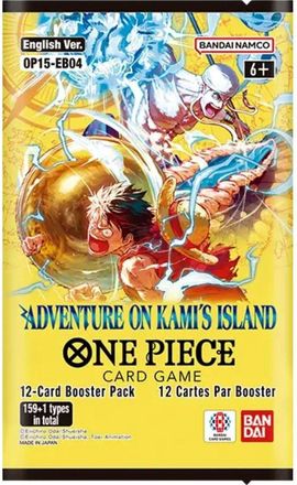 OnePiece Card Eng. Adventure on Kamis Island Booster Pack 810158838437