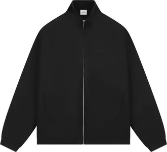 Arte Cotton Mix Minimalist Black Track Jacket