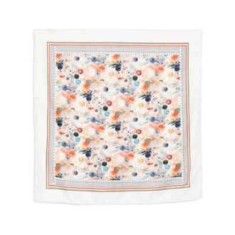 D'Aniello Silky Scarves, female, Multicolor, Size: ONE SIZE Scarf