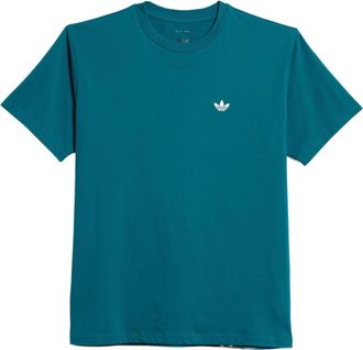 adidas originals Solid Color Logo Sports Short Sleeve Couple Style Green HE2905