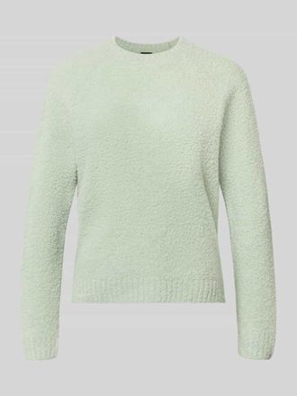 HUGO BOSS Relaxed Fit Pullover aus Woll-Mix Modell Febisana in Lind, Gr&ouml;&szlig;e XXL