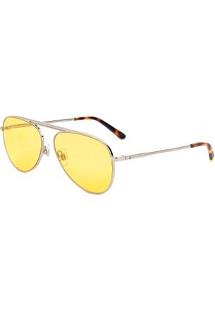 Web Eyewear Womens WE0206-14J WE0206 58 14J Sunglasses - Metallic - One Size