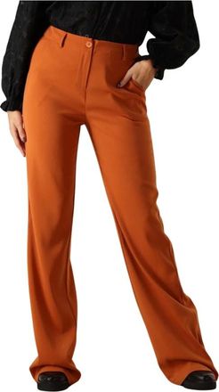 Ydence Ydence, Broeken, Dames, Bruin, XL, Tall Solange Broeken voor Vrouwen
