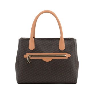 Pourchet Tassen, Dames, Bruin, ONE Size, Leer, Volver Coated