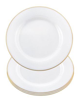 Barski Set Of 4 Plates With Rim