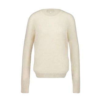 120% Lino Dames, Truien, Beige, Maat: S Kasjmier