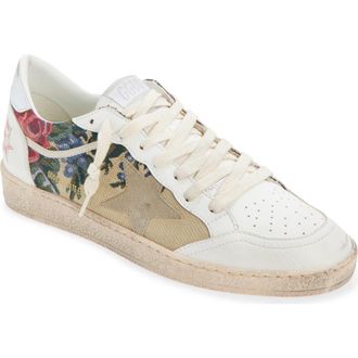 Golden Goose Ball Star Sneaker in White/Multicolor at Nordstrom, Size 10Us