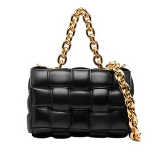 Bottega Veneta Pre-owned Mini Bags, female, Black, Size: ONE SIZE Pre-owned Vintage Mini Shoulder Bag