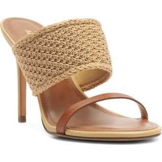 Arezzo Sylvia Slide Sandal in Soul Natural/Verano at Nordstrom, Size 7.5