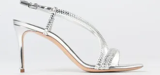 Casadei Sandalo in vernice con strass