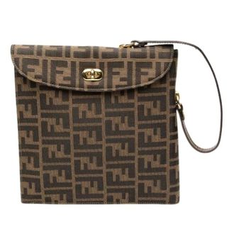 Fendi Pre-owned Vintage Schoudertas - Dames - Pre-owned - Bruin - Maat: ONE Size Leer