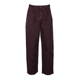 Carhartt Work in Progress Carhartt Wip, Wide Trousers, male, Brown, Size: W31 Merrick Pant