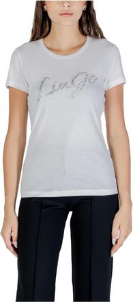 Liu Jo Mujer, Camisetas, Blanco, Talla: XS