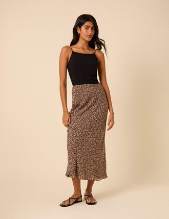 Nobody's Child Ditsy Floral Mila Slip Skirt