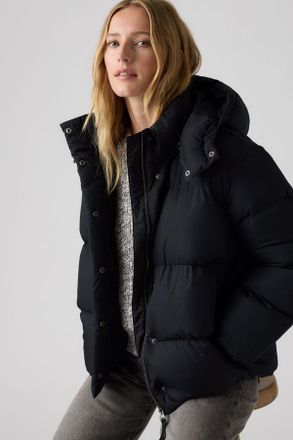 Levi's Tate Bubble Puffer - Donna - XS - Nero / Anthracite Night