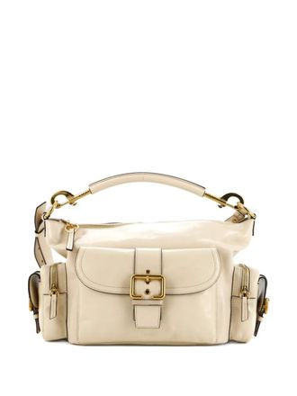 Chlo&eacute; Camera Leather Medium shoulder bag - Neutrals