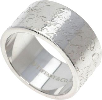 Tiffany & Co. Silver Silver Band Ring (Pre-Owned)