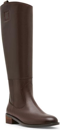 Blondo Carolena Waterproof Knee High Boot in Chocolate Leather at Nordstrom, Size 7.5