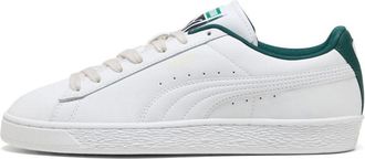 Puma Suede White Dark Green 408467-08