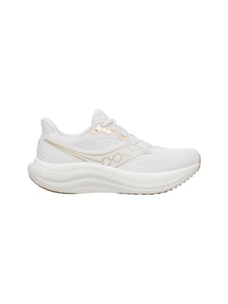 Saucony Womens Triumph 23 Shoes - Wide In White/arctic