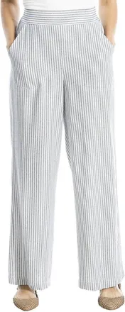 Max Studio Striped Wide Leg Pant