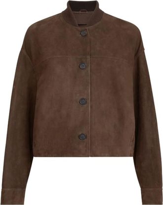 Brunello Cucinelli Mujer, Chaquetas, Marr&oacute;n, Talla: S