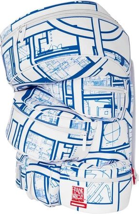 Sprayground Sprayground - Frank Lloyd Wright 2 Rugzak - Heren - Tassen - Veelkleurig - Maat: ONE Size Zijde
