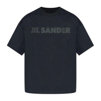 Jil Sander Heren, Tops, Zwart, Maat: XL Katoen